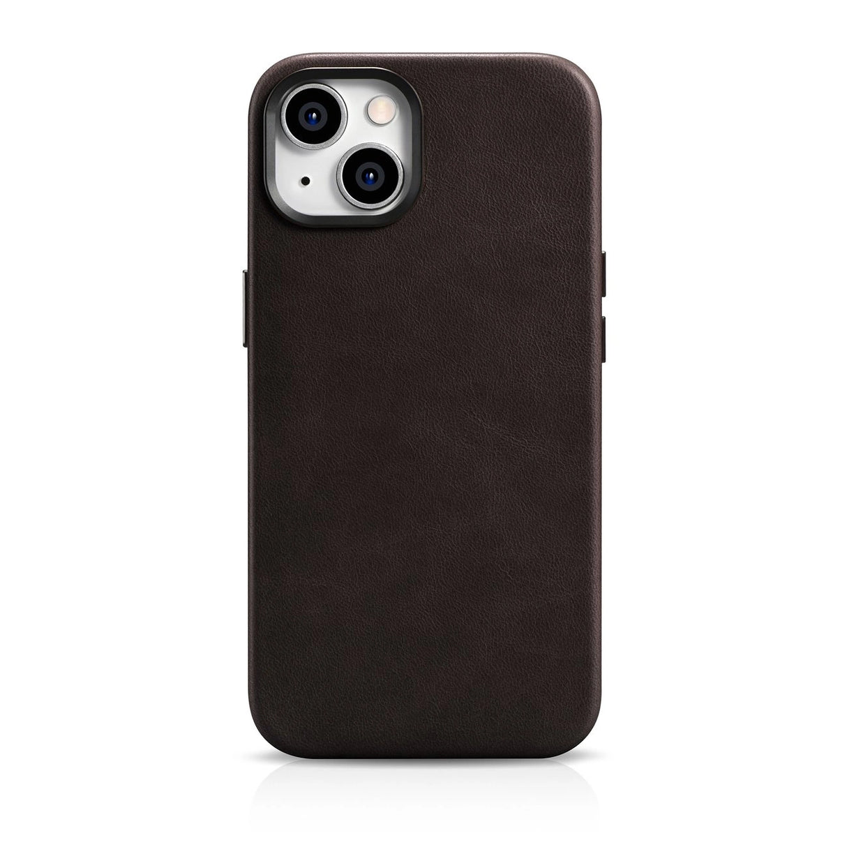 iCarer Oil Wax Premium Ledder Case iPhone 14 Plus Magnetisk Ledder Case med MagSafe Brown (WMI14220703-BN)