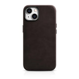 iCarer Oil Wax Premium Ledder Case iPhone 14 Plus Magnetisk Ledder Case med MagSafe Brown (WMI14220703-BN)