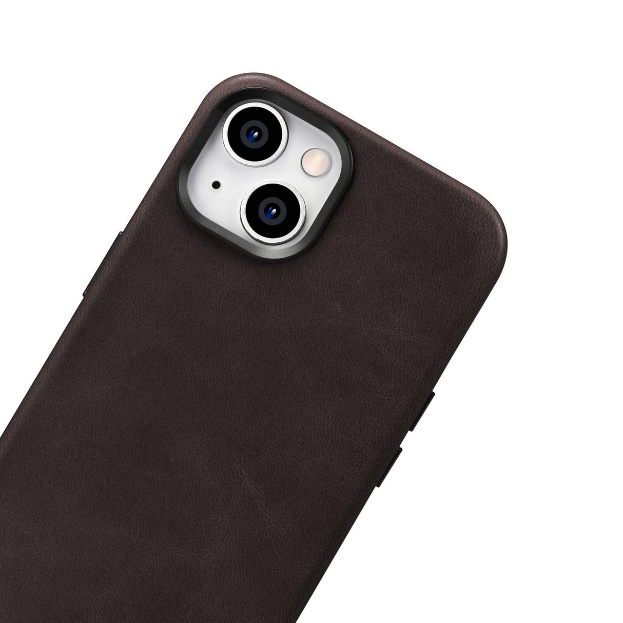 iCarer Oil Wax Premium Ledder Case iPhone 14 Plus Magnetisk Ledder Case med MagSafe Brown (WMI14220703-BN)