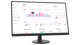 Lenovo D32-40 computerskærm 80 cm (31.5") 1920 x 1080 pixel Fuld HD Sort