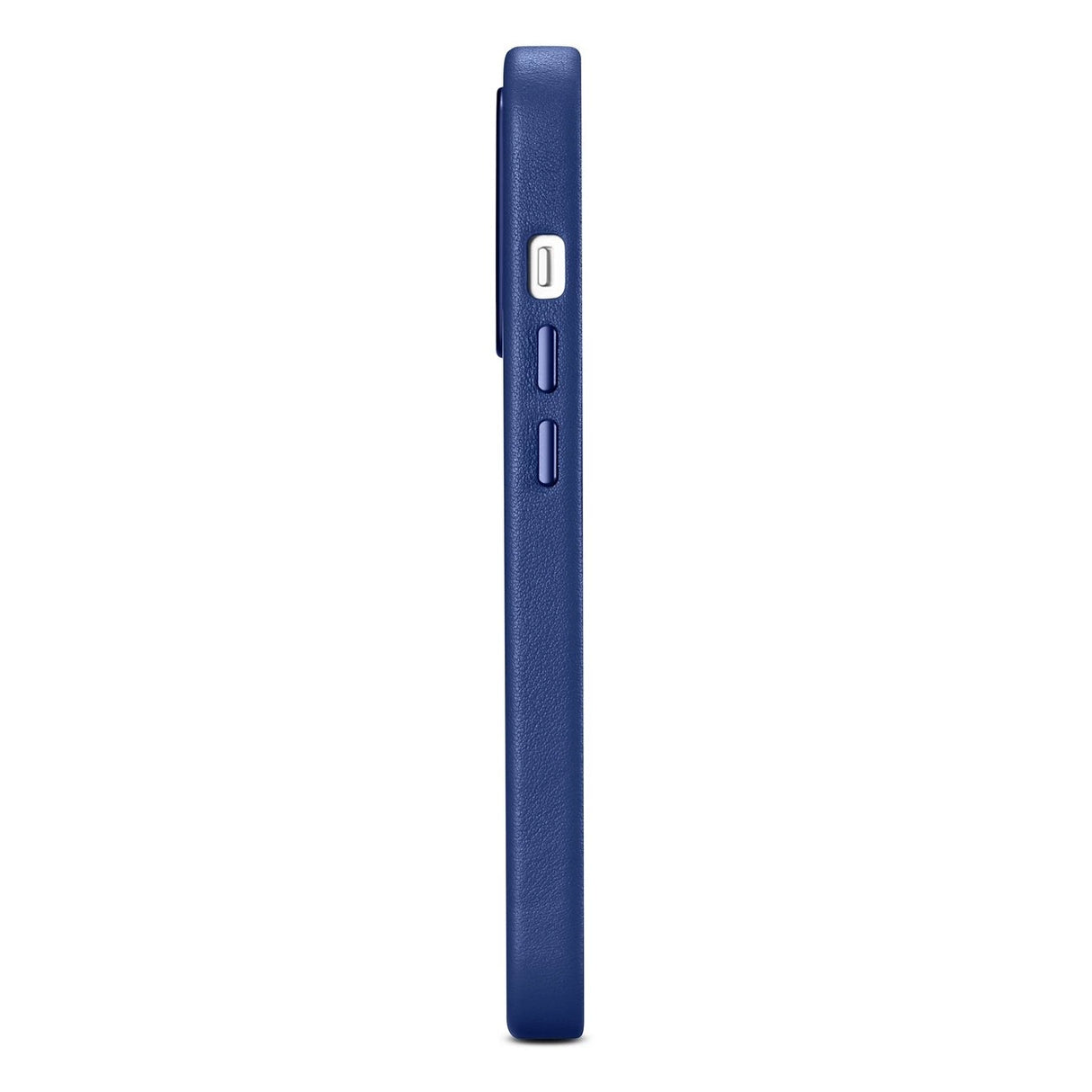 iCarer Case Leather Cover Ægte læder Case til iPhone 14 Pro Max blå (WMI14220708-BU) (MagSafe kompatibel)