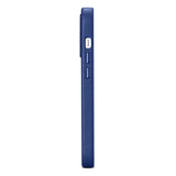 iCarer Case Leather Cover Ægte læder Case til iPhone 14 Pro Max blå (WMI14220708-BU) (MagSafe kompatibel)