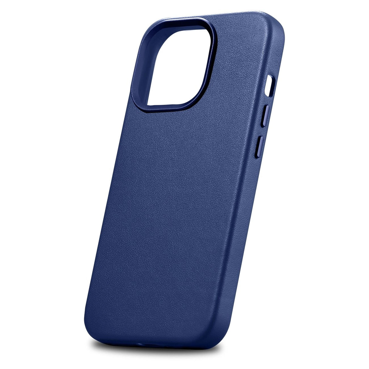 iCarer Case Leather Cover Ægte læder Case til iPhone 14 Pro Max blå (WMI14220708-BU) (MagSafe kompatibel)