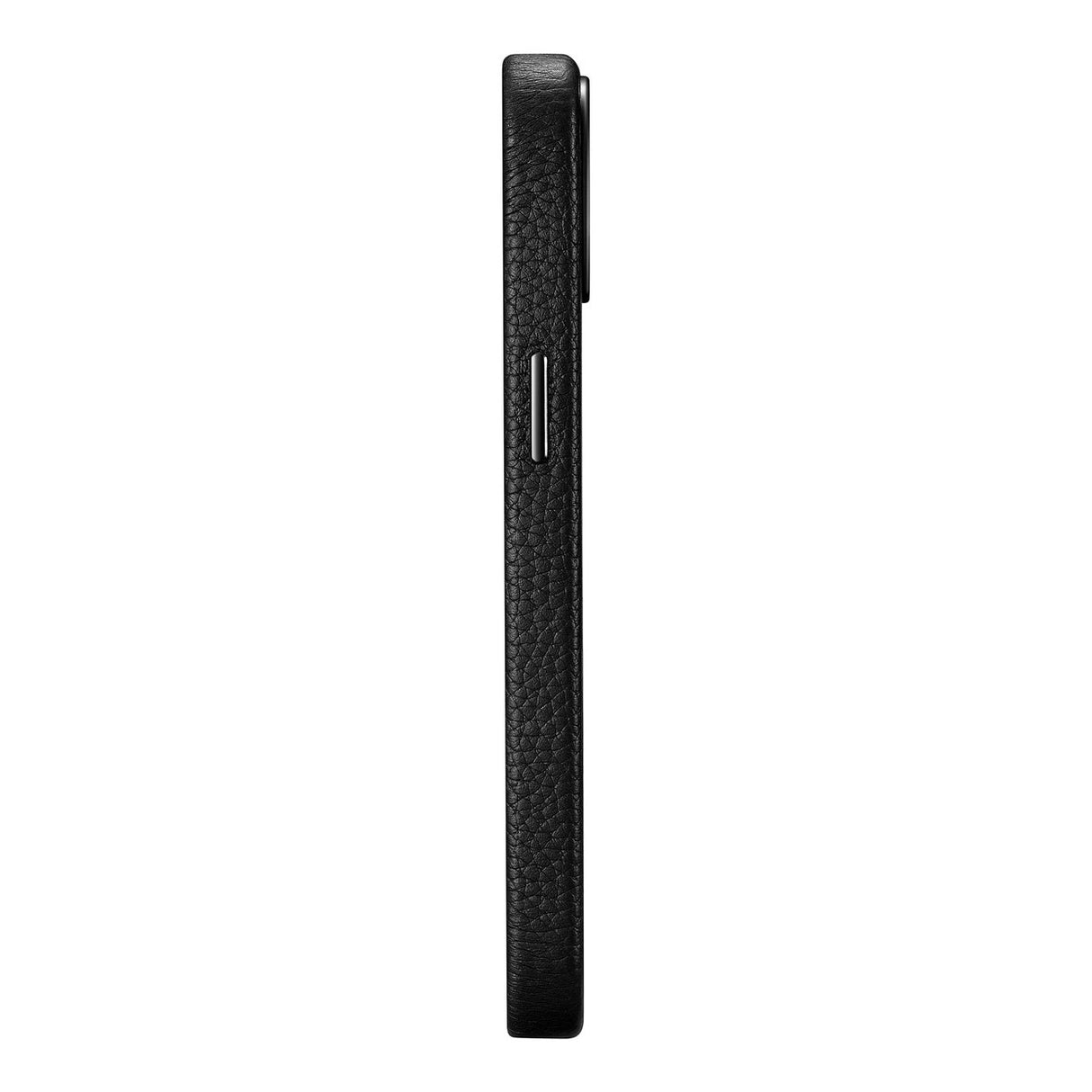 iCarer Litchi Premium Ledder Case iPhone 14 Magnetisk Ledder Case med MagSafe Black (WMI14220709-BK)