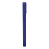 iCarer Litchi Premium Ledder Case iPhone 14 Magnetisk Ledder Case med MagSafe Dark Blue (WMI14220709-DB)