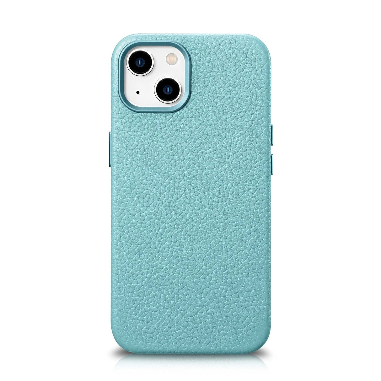 iCarer Litchi Premium Ledder Case iPhone 14 Magnetisk Ledder Case med MagSafe Green (WMI14220709-GN)