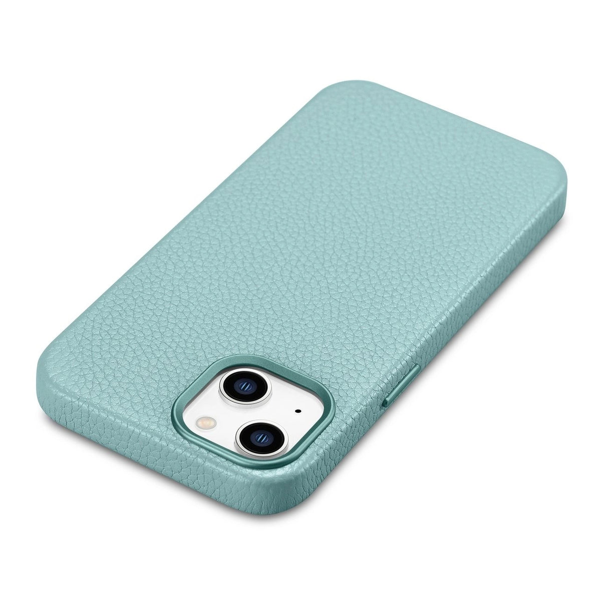 iCarer Litchi Premium Ledder Case iPhone 14 Magnetisk Ledder Case med MagSafe Green (WMI14220709-GN)