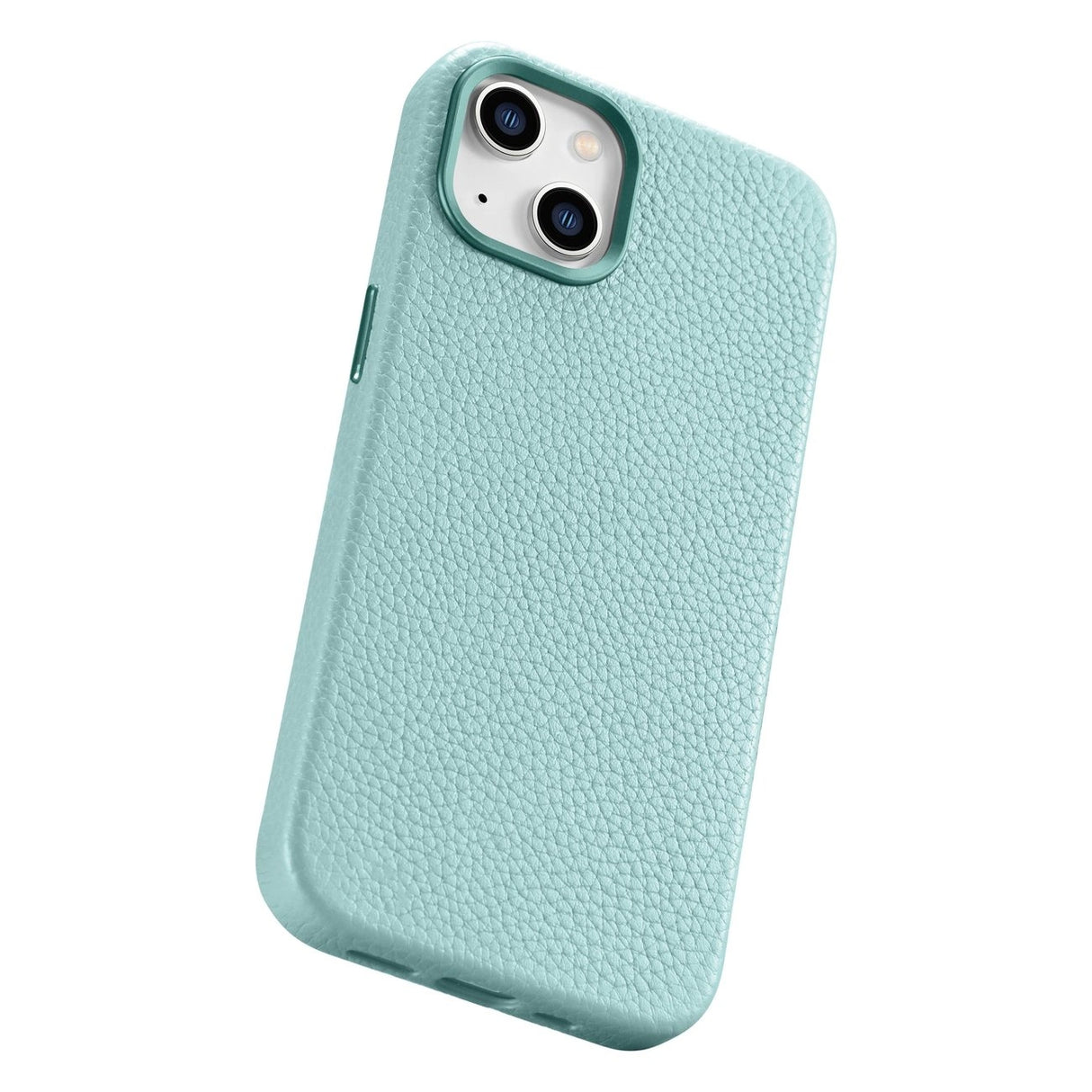 iCarer Litchi Premium Ledder Case iPhone 14 Magnetisk Ledder Case med MagSafe Green (WMI14220709-GN)