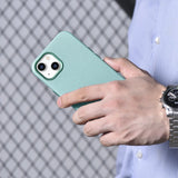 iCarer Litchi Premium Ledder Case iPhone 14 Magnetisk Ledder Case med MagSafe Green (WMI14220709-GN)