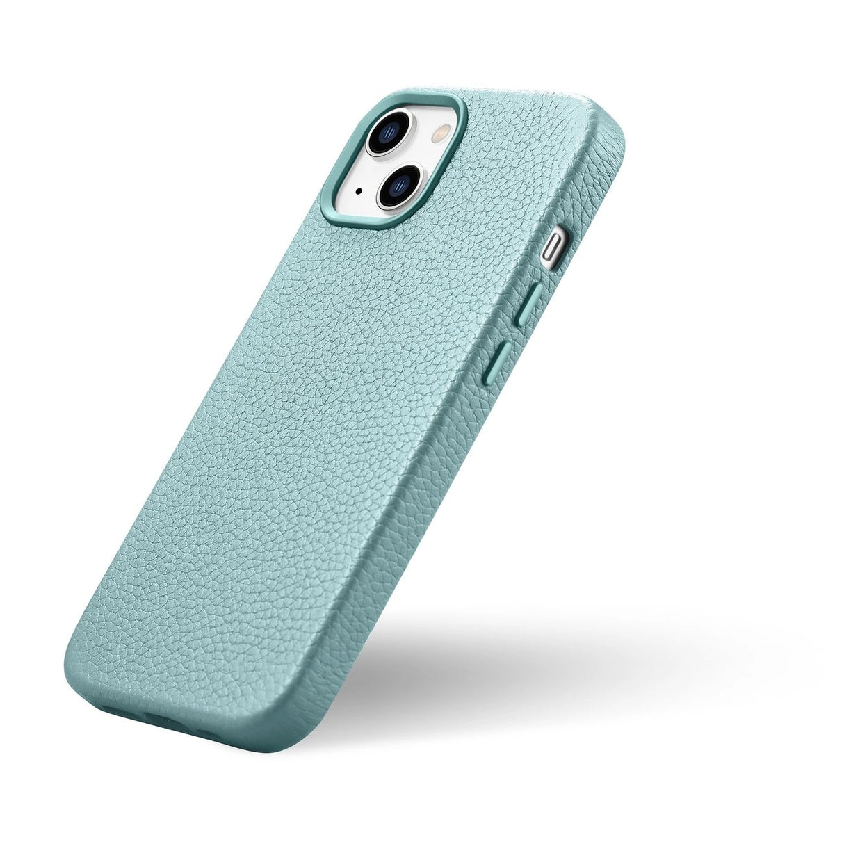 iCarer Litchi Premium Ledder Case iPhone 14 Magnetisk Ledder Case med MagSafe Green (WMI14220709-GN)