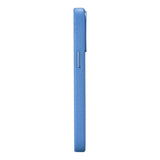 iCarer Litchi Premium Ledder Case iPhone 14 Pro Max Magnetisk Ledder Case med MagSafe Light Blue (WMI14220712-LB)
