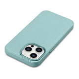 iCarer Litchi Premium Ledder Case iPhone 14 Pro Max Magnetisk Ledder Case med MagSafe Green (WMI14220712-GN)
