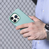 iCarer Litchi Premium Ledder Case iPhone 14 Pro Max Magnetisk Ledder Case med MagSafe Green (WMI14220712-GN)