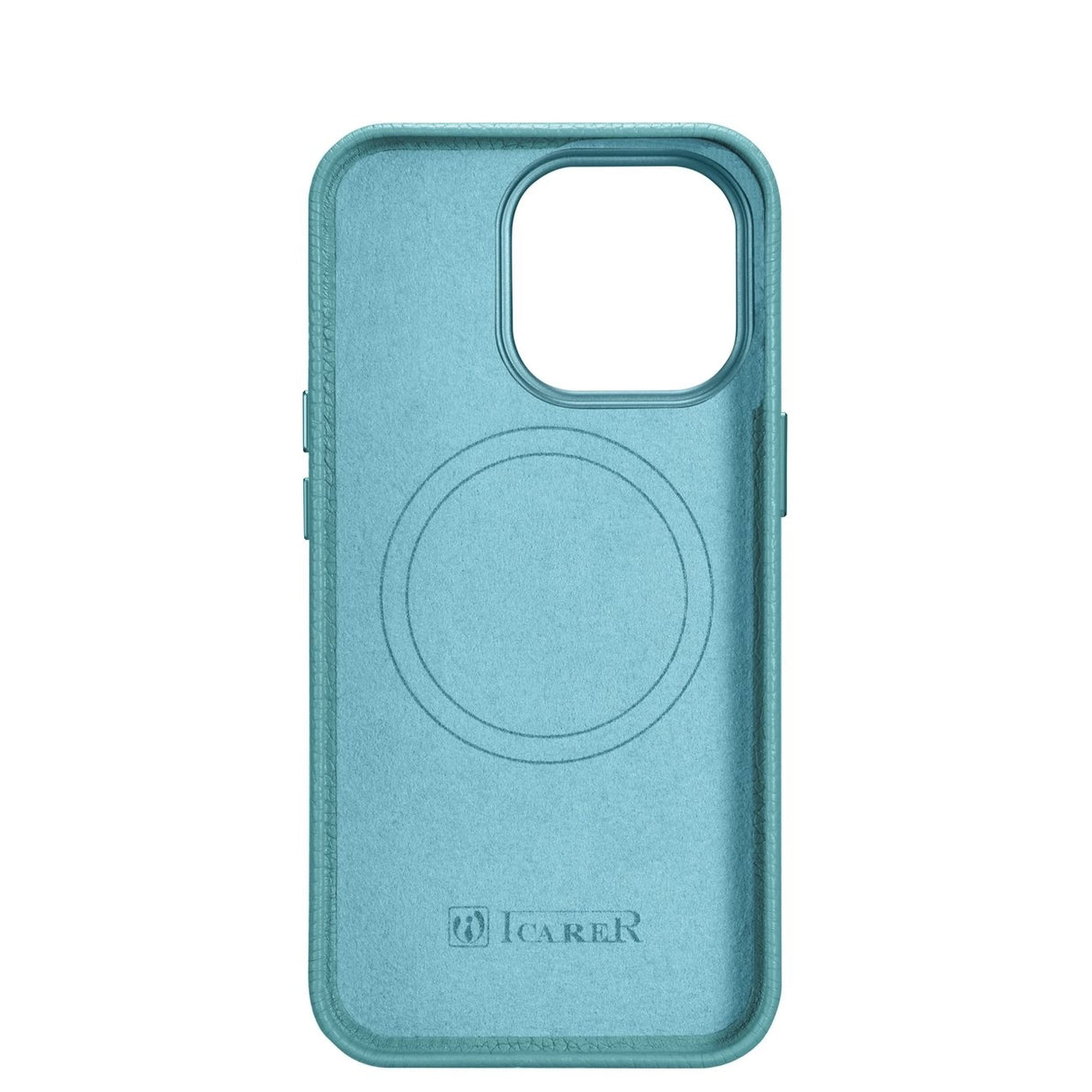 iCarer Litchi Premium Ledder Case iPhone 14 Pro Max Magnetisk Ledder Case med MagSafe Green (WMI14220712-GN)
