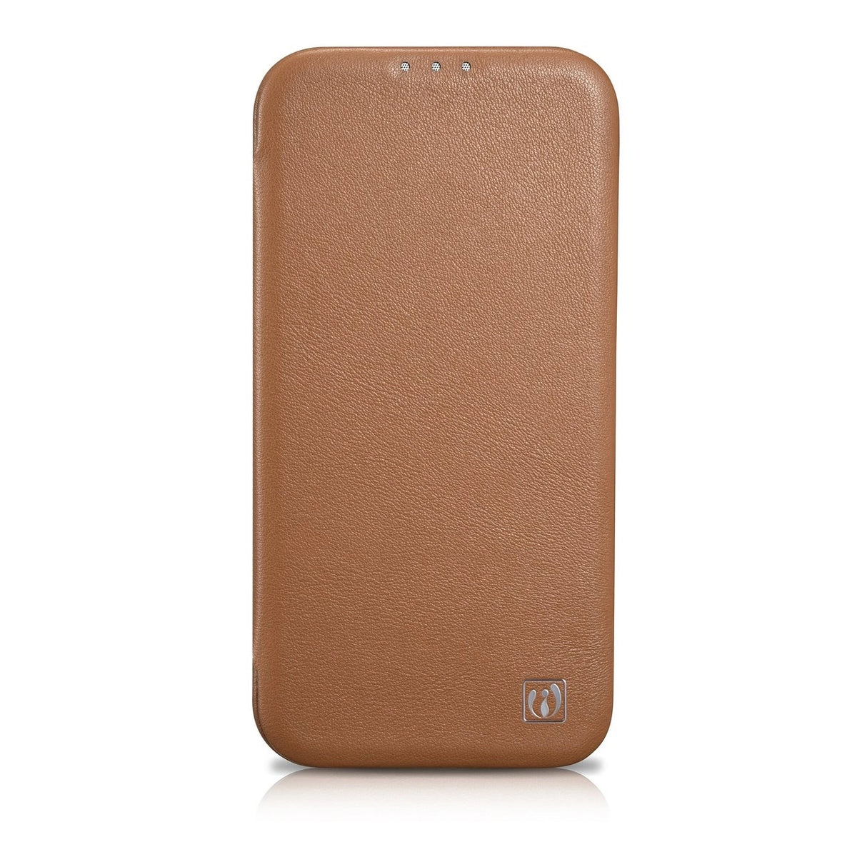 iCarer CE Premium læder Folio Case iPhone 14 Plus Magnetisk Flip læder Folio Case MagSafe Brown (WMI14220715-BN)