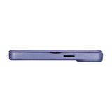 iCarer CE Premium læder Folio Case iPhone 14 Plus Magnetisk Flip læder Folio Case MagSafe Light Purple (WMI14220715-LP)