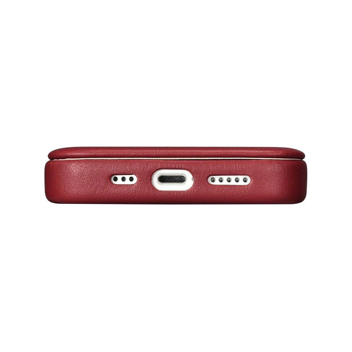 iCarer CE Premium Leather Folio Case iPhone 14 Pro Max Magnetisk Flip Cover MagSafe Red (WMI14220716-RD)