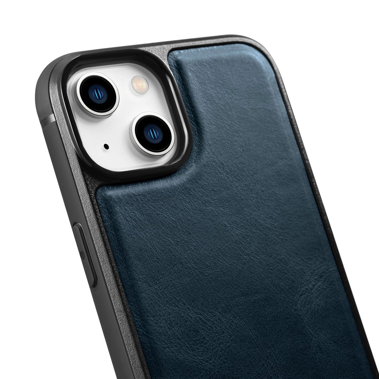 iCarer Leather Oil Wax case til iPhone 14 blå (WMI14220717-BU)