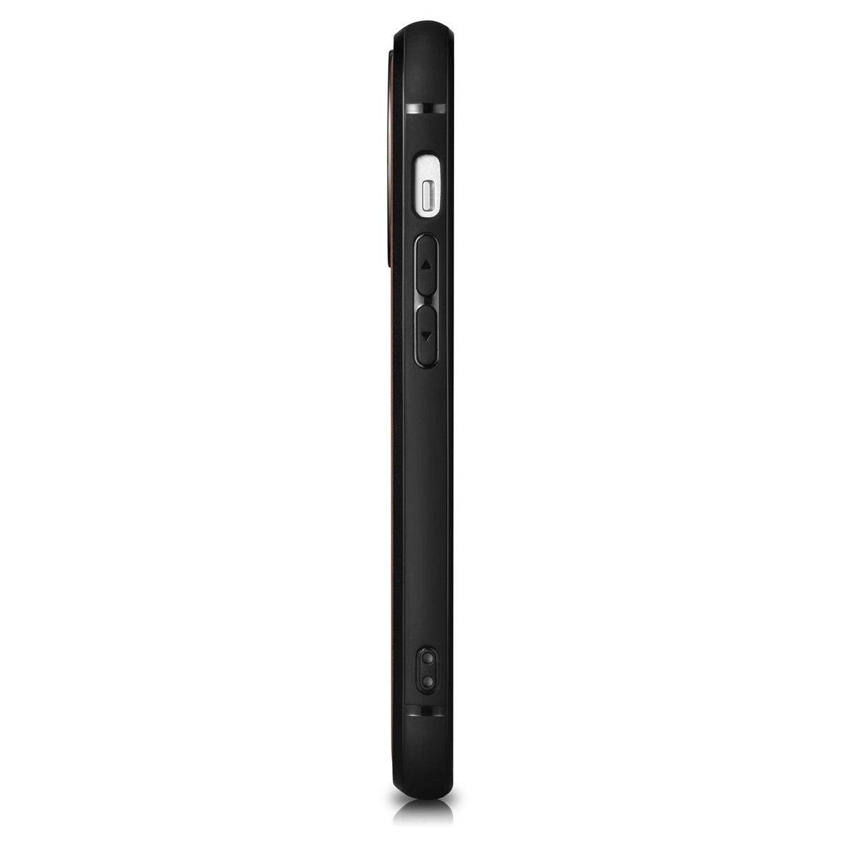 iCarer Leather Oil Wax case til iPhone 14 Pro blå (WMI14220718-BU)