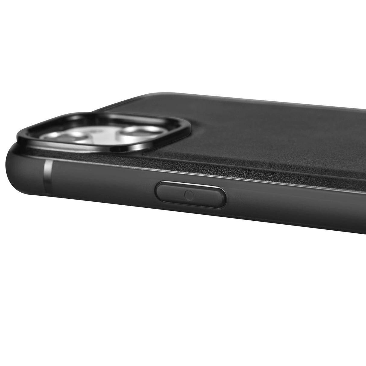 iCarer Leather Oil Wax case til iPhone 14 Plus sort (WMI14220719-BK)