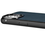 iCarer Leather Oil Wax case til iPhone 14 Plus blå (WMI14220719-BU)