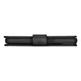 iCarer Oil Wax Wallet Case 2in1 Cover iPhone 14 Pro Læder Flip Cover Anti-RFID sort (WMI14220722-BK)