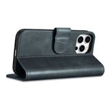 iCarer Oil Wax Wallet Case 2in1 Cover iPhone 14 Pro Anti-RFID Læder Flip Case Blå (WMI14220722-BU)