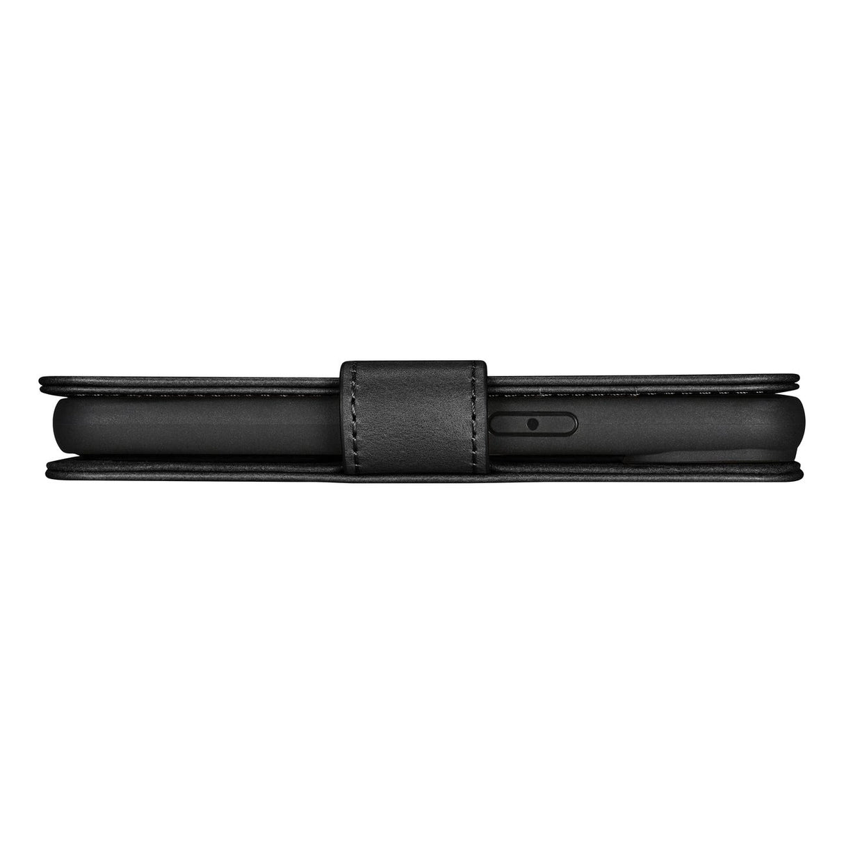 iCarer Oil Wax Wallet Case 2in1 Cover iPhone 14 Plus Anti-RFID Læder Flip Case sort (WMI14220723-BK)