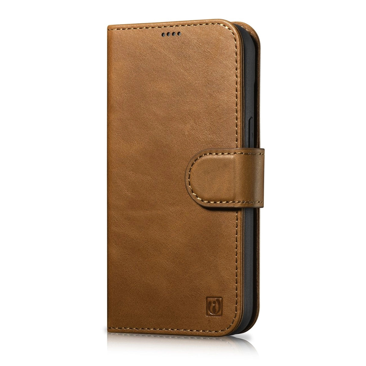 iCarer Oil Wax Wallet Case 2in1 Cover iPhone 14 Plus Anti-RFID Læder Flip Case Brunt (WMI14220723-TN)