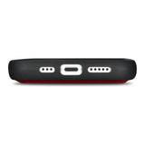 iCarer Wallet Case 2in1 iPhone 14 Pro Læder Flip Case Anti-RFID rød (WMI14220726-RD)