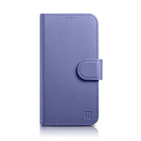 iCarer Wallet Case 2in1 Cover iPhone 14 Plus Anti-RFID Læder Flip Case Lys lilla (WMI14220727-LP)