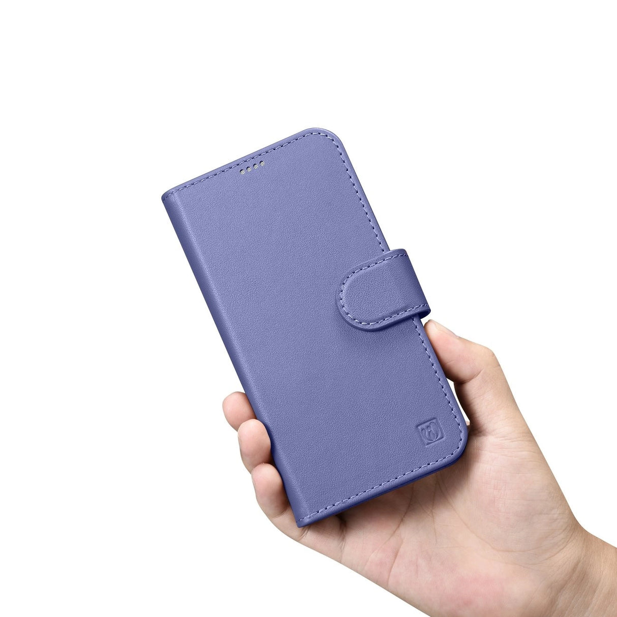 iCarer Wallet Case 2in1 Cover iPhone 14 Plus Anti-RFID Læder Flip Case Lys lilla (WMI14220727-LP)