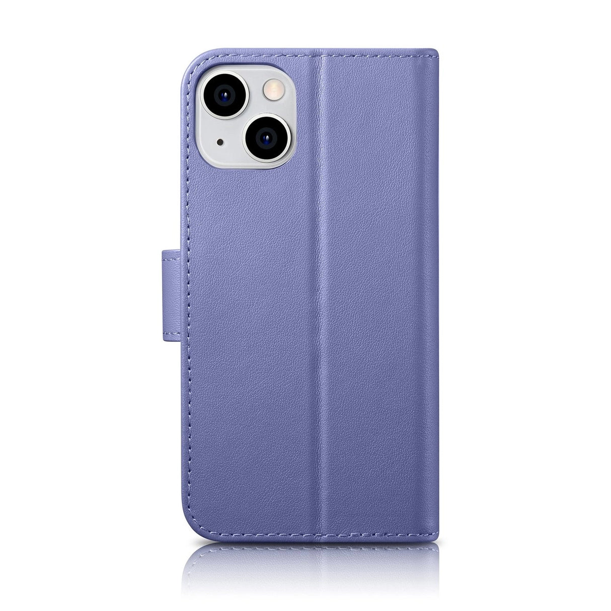 iCarer Wallet Case 2in1 Cover iPhone 14 Plus Anti-RFID Læder Flip Case Lys lilla (WMI14220727-LP)