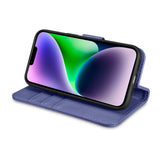 iCarer Wallet Case 2in1 Cover iPhone 14 Plus Anti-RFID Læder Flip Case Lys lilla (WMI14220727-LP)