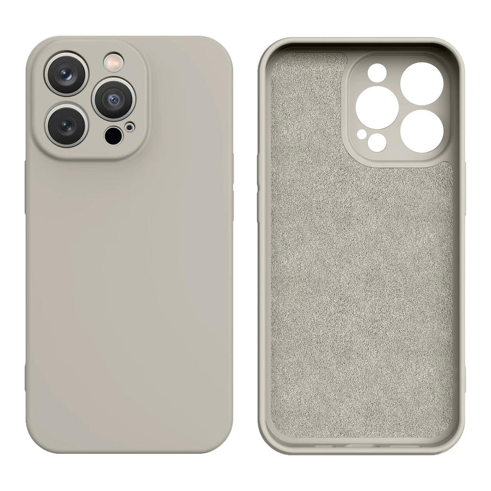 Silikonæske iPhone 14 Plus silikonæske beige
