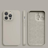 Silikonæske iPhone 14 Plus silikonæske beige