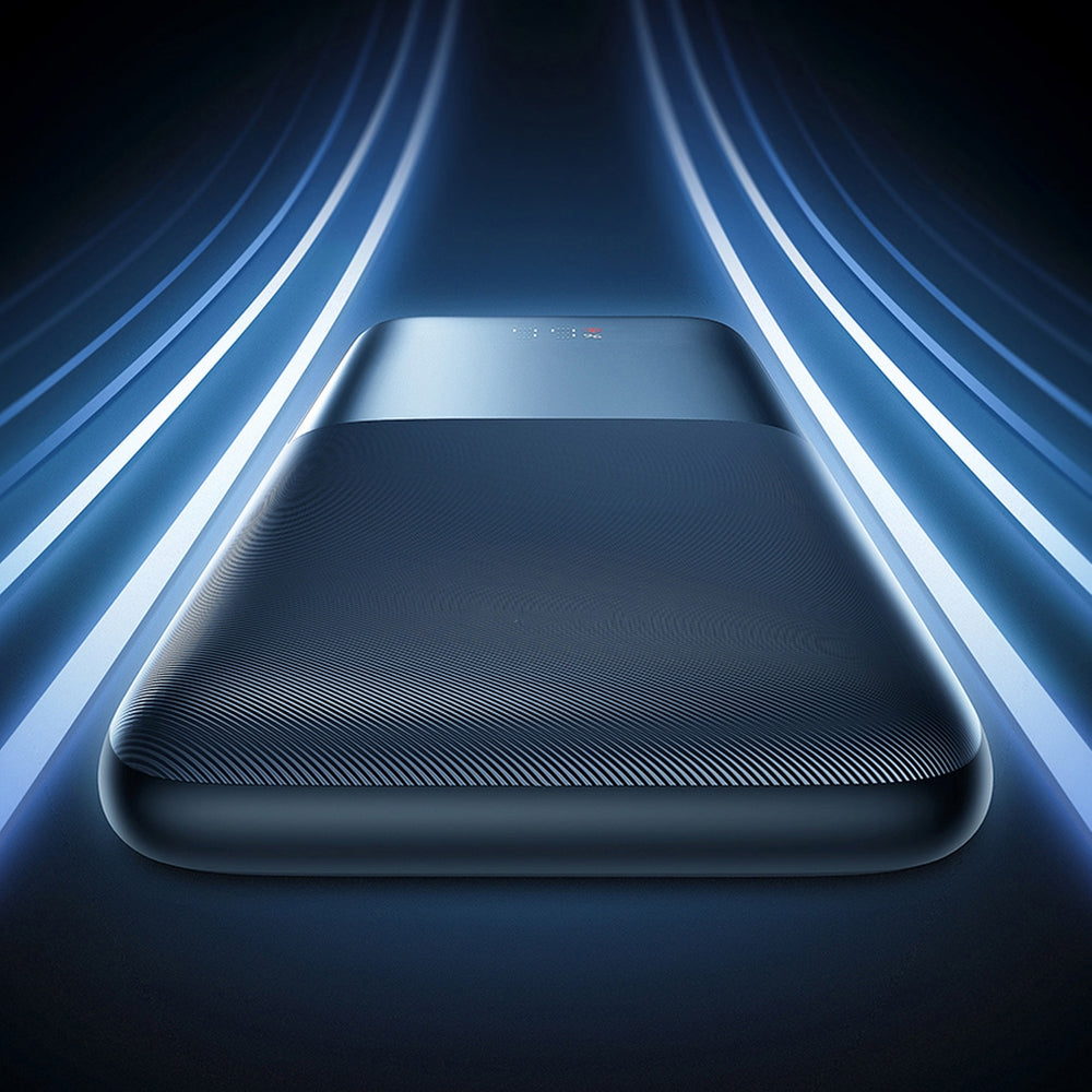 Baseus Bipow Pro Power Bank 10000mAh 20W Purple med USB Type A - USB Type C 3A 0.3m Kabel (PPBD040205)