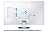 Samsung S43CG700NU computerskærm 109,2 cm (43") 3840 x 2160 pixel 4K Ultra HD LED Sort, Hvid