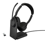 Jabra Evolve2 55 UC Stereo Trådløs Headset Sort