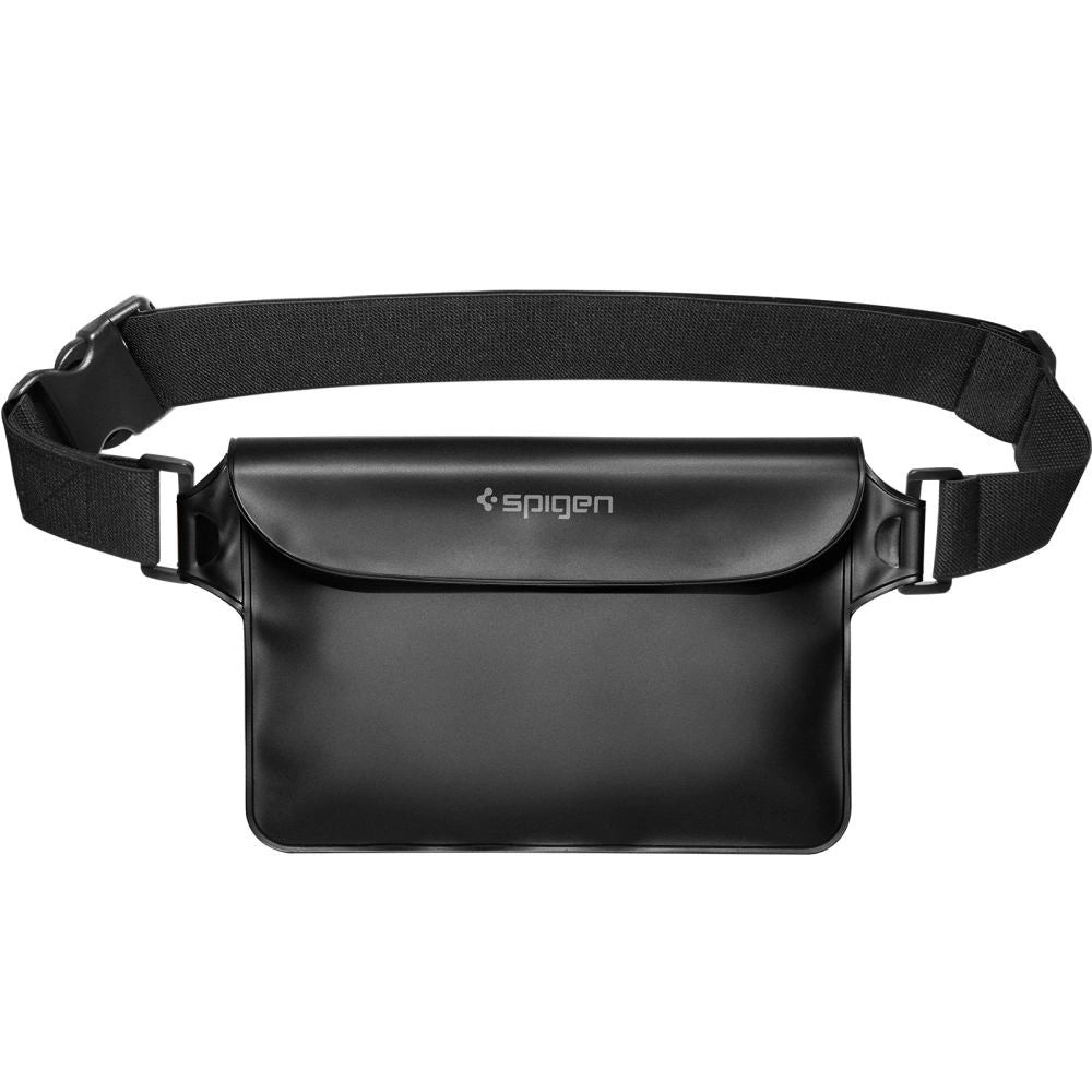Spigen Aqua Shield A621 Vandtæt hoftepose + flydende beholder - sort