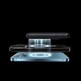 Baseus Magnetisk Bracket Powerbank 10000mAh 20W med MagSafe - mørkblå + USB-C-kabel 60W 0,5m
