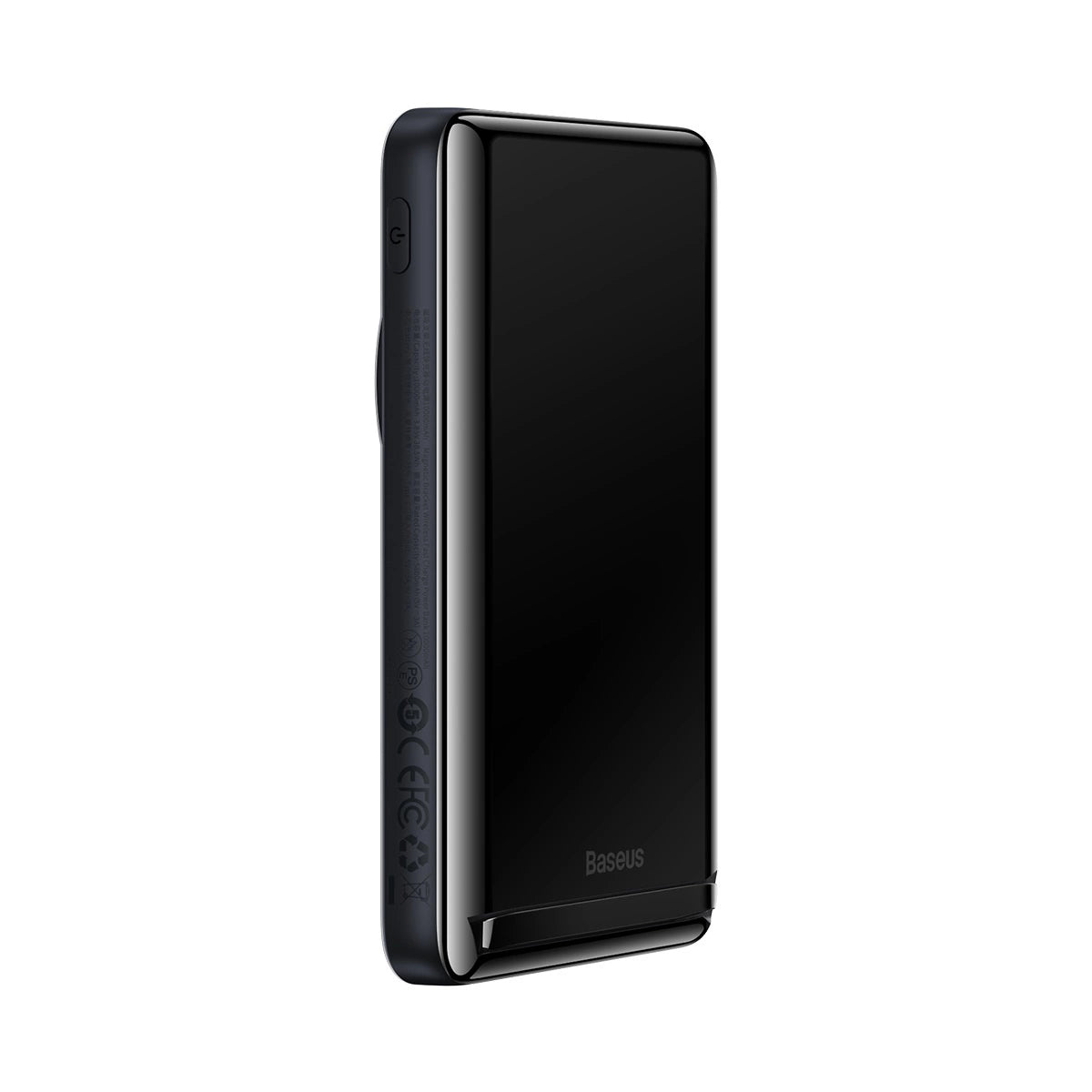Baseus Magnetisk Bracket Powerbank 10000mAh 20W med MagSafe - mørkblå + USB-C-kabel 60W 0,5m
