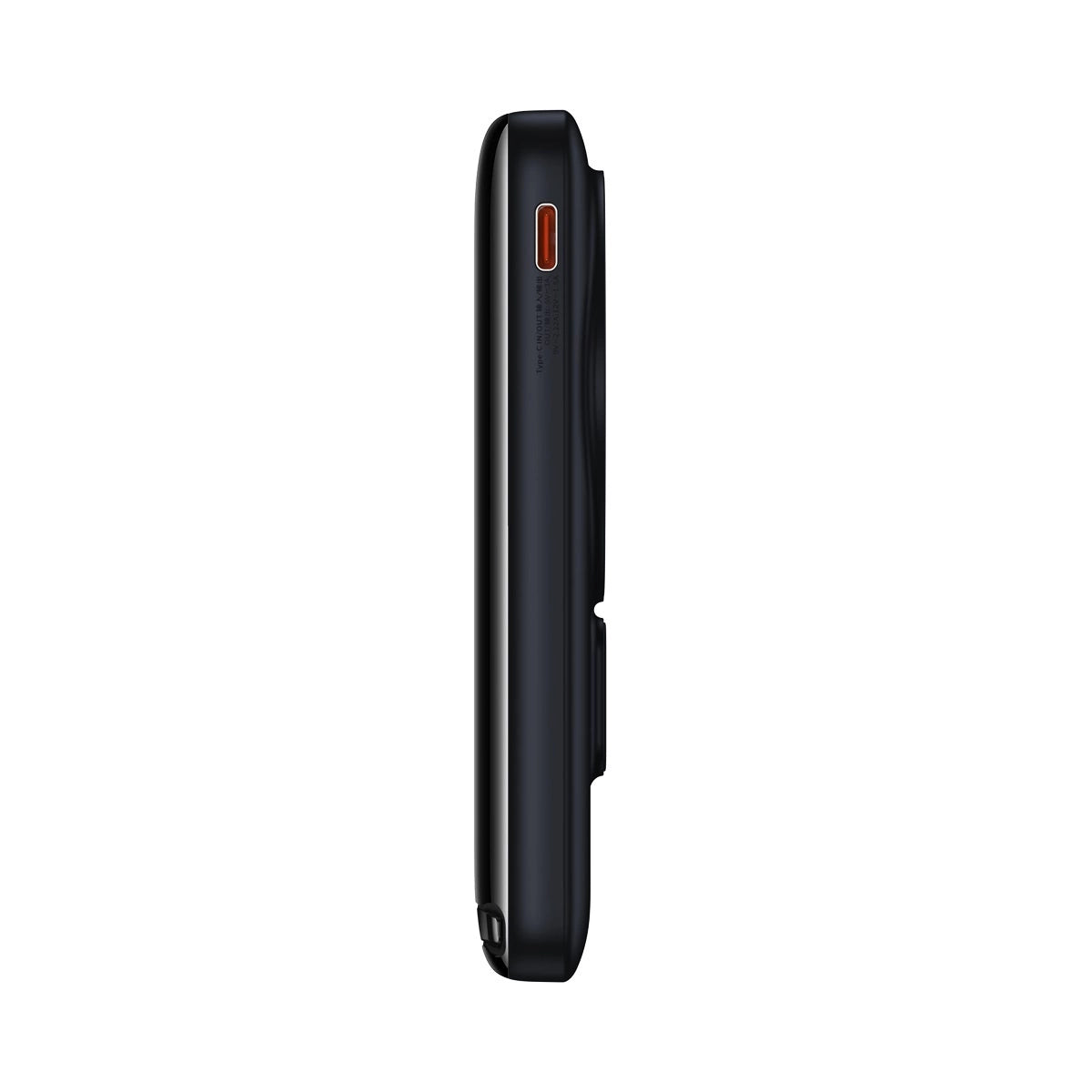 Baseus Magnetisk Bracket Powerbank 10000mAh 20W med MagSafe - mørkblå + USB-C-kabel 60W 0,5m