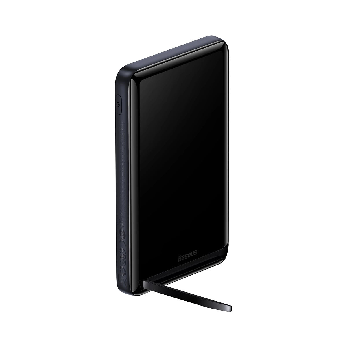 Baseus Magnetisk Bracket Powerbank 10000mAh 20W med MagSafe - mørkblå + USB-C-kabel 60W 0,5m
