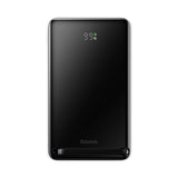 Baseus Magnetic Bracket powerbank med trådløs opladning MagSafe 10000mAh 20W Overseas Edition hvid (PPCX000202) + USB Type C kabel Baseus Xiaobai Series 60W 0,5m