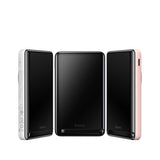 Baseus Magnetic Bracket powerbank med trådløs opladning MagSafe 10000mAh 20W Overseas Edition hvid (PPCX000202) + USB Type C kabel Baseus Xiaobai Series 60W 0,5m