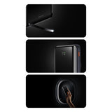 Baseus Magnetic Bracket powerbank med trådløs opladning MagSafe 10000mAh 20W Overseas Edition hvid (PPCX000202) + USB Type C kabel Baseus Xiaobai Series 60W 0,5m