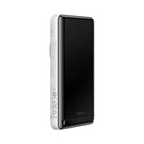 Baseus Magnetic Bracket powerbank med trådløs opladning MagSafe 10000mAh 20W Overseas Edition hvid (PPCX000202) + USB Type C kabel Baseus Xiaobai Series 60W 0,5m