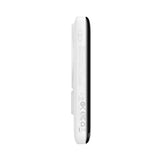 Baseus Magnetic Bracket powerbank med trådløs opladning MagSafe 10000mAh 20W Overseas Edition hvid (PPCX000202) + USB Type C kabel Baseus Xiaobai Series 60W 0,5m