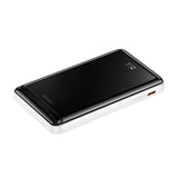Baseus Magnetic Bracket powerbank med trådløs opladning MagSafe 10000mAh 20W Overseas Edition hvid (PPCX000202) + USB Type C kabel Baseus Xiaobai Series 60W 0,5m